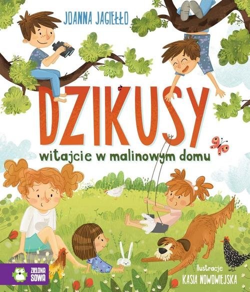 okładka Dzikusy Witajcie w malinowym domu książka | Joanna Jagiełło