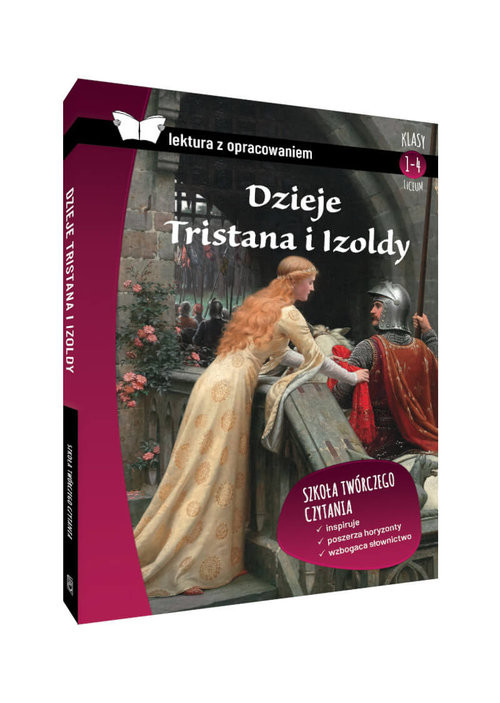 okładka Dzieje Tristana i Izoldy Lektura z opracowaniem książka