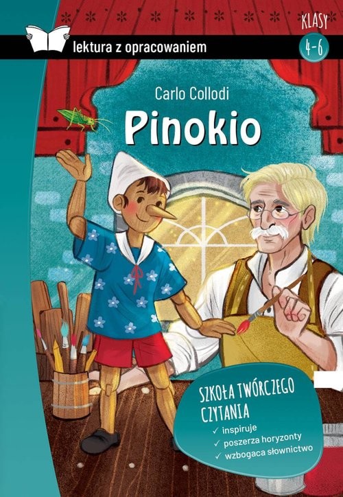 okładka Pinokio książka | Carlo Collodi