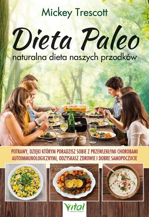 okładka Dieta Paleo - naturalna dieta naszych przodków książka | Mickey Trescott