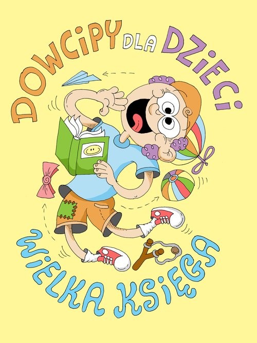 okładka Dowcipy dla dzieci Wielka księga książka