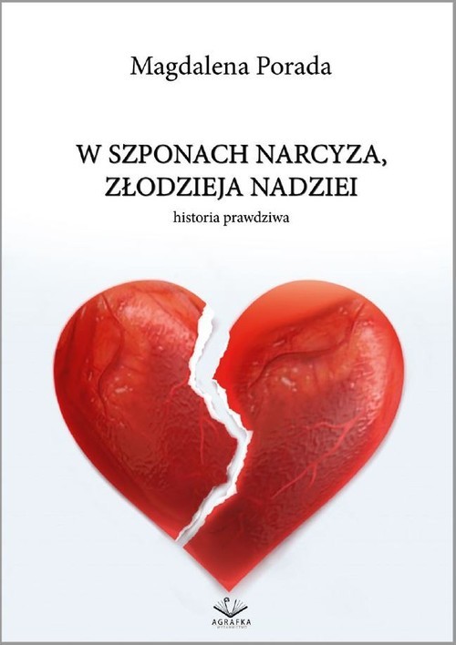 okładka W szponach narcyza złodzieja nadziei książka | Magdalena Porada