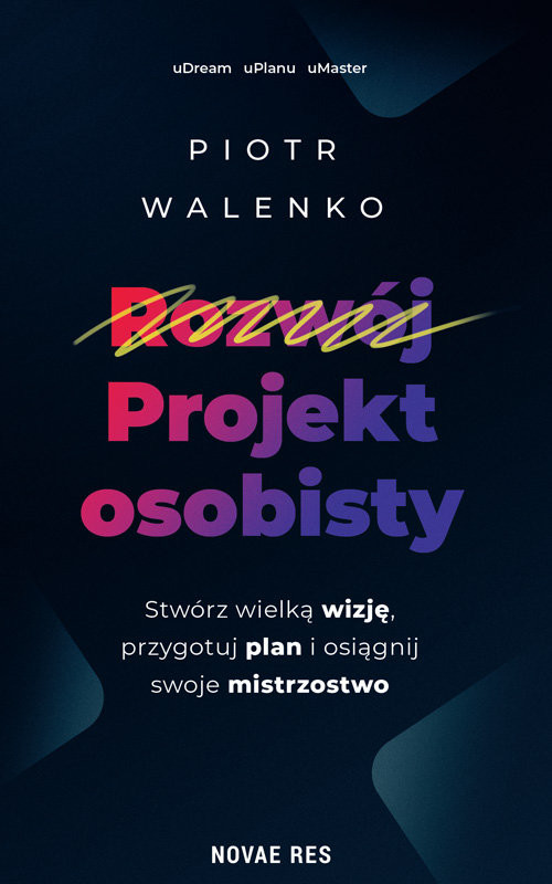 okładka Projekt osobisty książka | Piotr Walenko