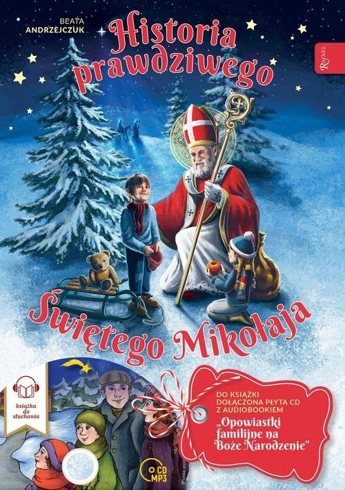 okładka Historia Prawdziwego świętego Mikołaja książka | Beata Andrzejczuk