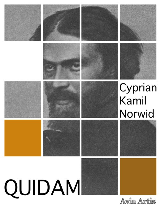 okładka Quidam ebook | epub, mobi | Cyprian Kamil Norwid