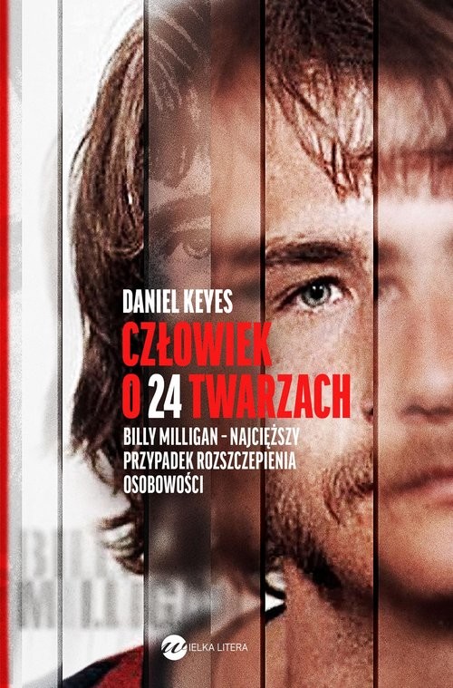 okładka Człowiek o 24 twarzach książka | Daniel Keyes