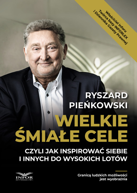 okładka Wielkie śmiałe cele czyli jak inspirować siebie i innych do wysokich lotów ebook | pdf | Ryszard Pieńkowski