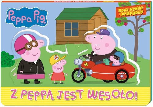 okładka Peppa Pig Nowy Wymiar Przygody Z Peppą jest wesoło! książka