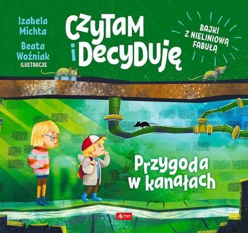 okładka Czytam i decyduję Przygoda w kanałach książka | Izabela Michta