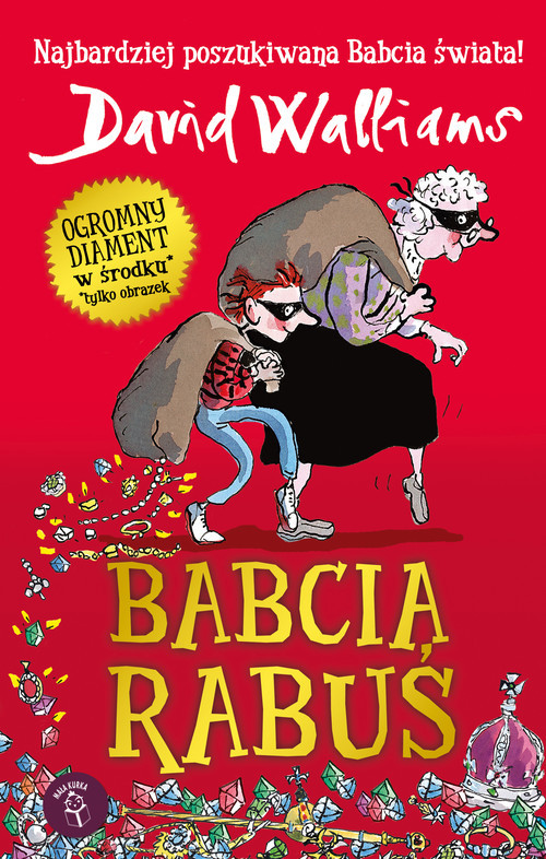 okładka Babcia Rabuś książka | David Walliams