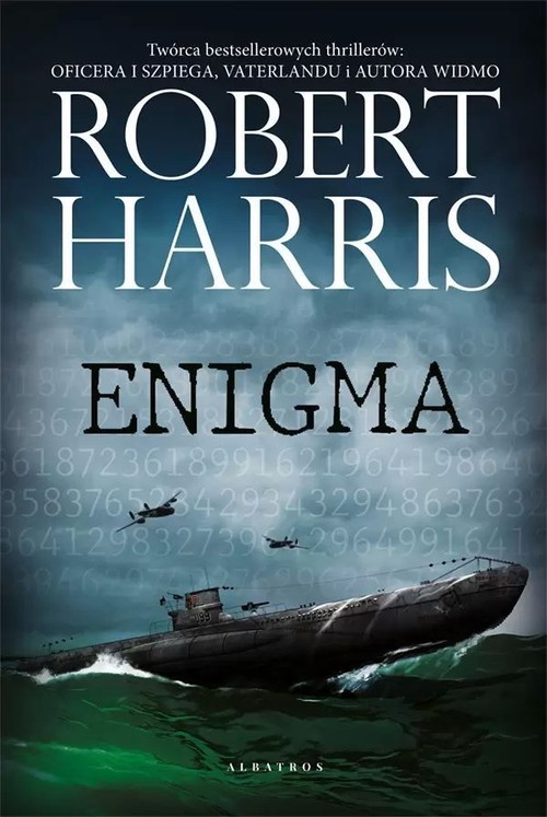 okładka Enigma książka | Robert Harris