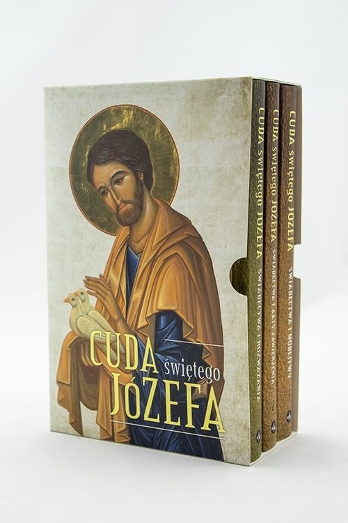 okładka Cuda świętego Józefa komplet 3 części książka | Katarzyna Pytlarz
