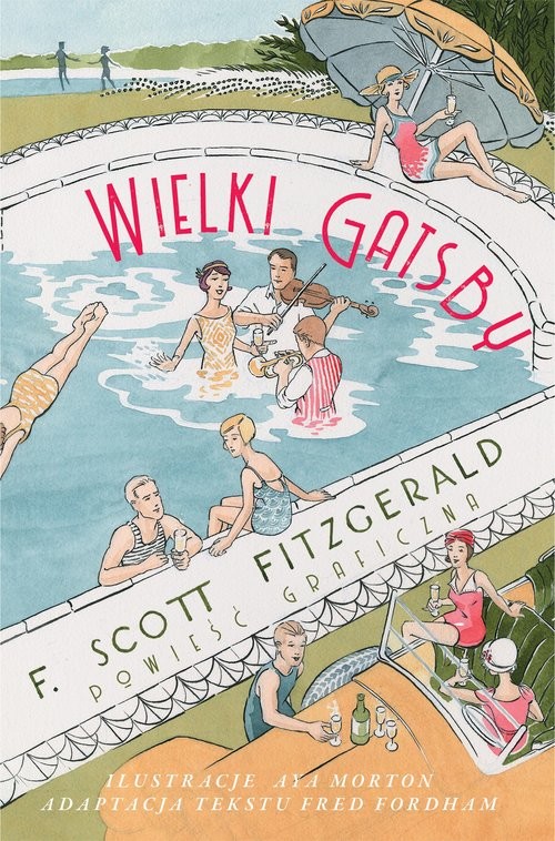 okładka Wielki Gatsby książka | Fred Fordham