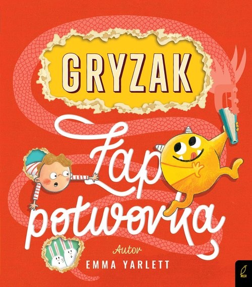 okładka Gryzak Łap potworka! książka | Emma Yarlett
