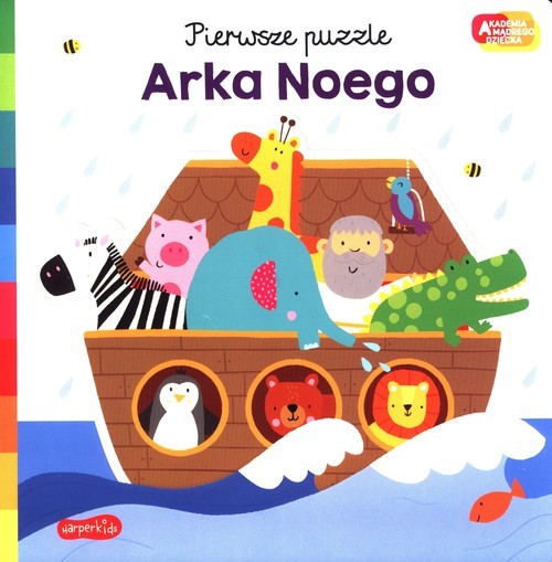 okładka Arka Noego. Akademia mądrego dziecka. Pierwsze puzzle książka | Barlow Lisa, Barlow Damien