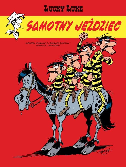 okładka Lucky Luke. Samotny jeździec. Tom 76 książka