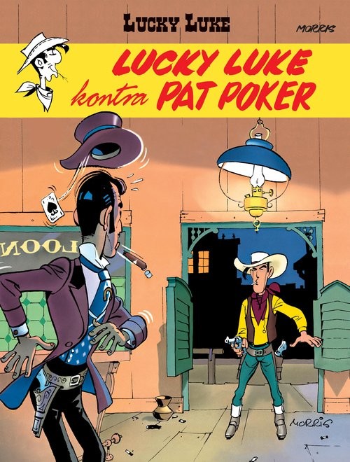 okładka Lucky Luke kontra Pat Poker Tom 5 książka
