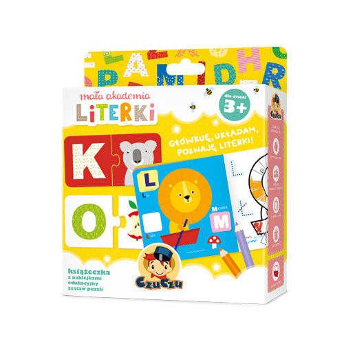 okładka CzuCzu Mała akademia Literki książka