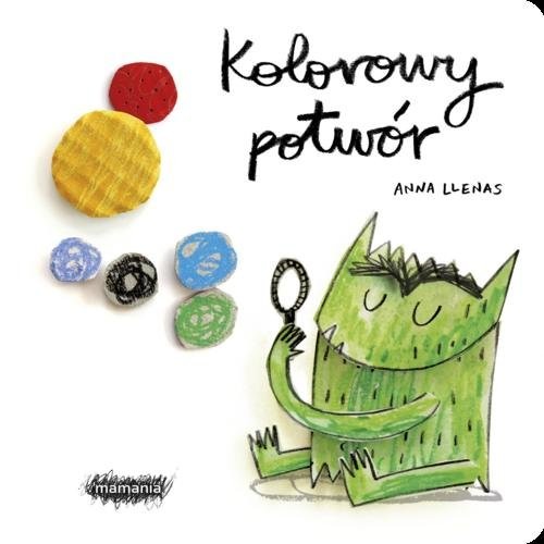 okładka Kolorowy potwór. Książka kartonowa książka | Anna Llenas