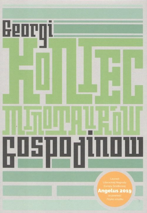 okładka Koniec Minotaurów książka | Georgi Gospodinow