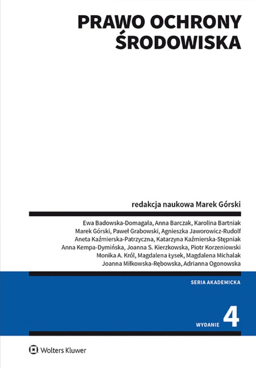 okładka Prawo ochrony środowiska (pdf) ebook | pdf | Opracowania Zbiorowe, Redakcja naukowa: Marek Górski