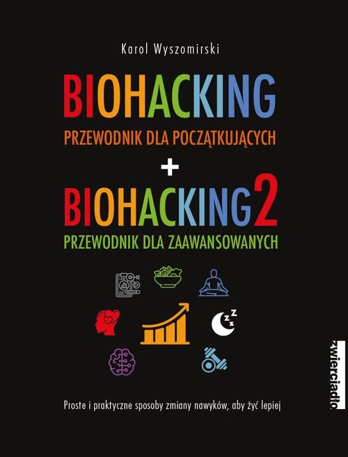 okładka Biohacking Tom 1-2 Pakiet książka | Karol Wyszomirski