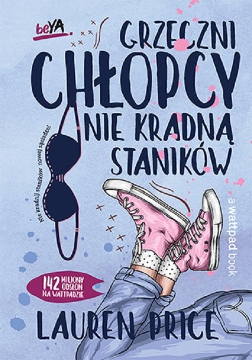 okładka Grzeczni chłopcy nie kradną staników książka | Lauren Price