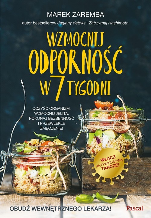 okładka Wzmocnij odporność w 7 tygodni książka | Marek Zaremba