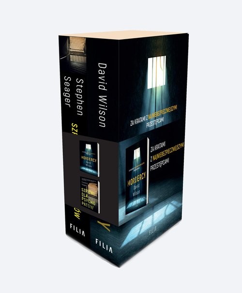 okładka Pakiet Szpital dla psychopatów / Mordercy książka | Stephen Seager, Wilson David