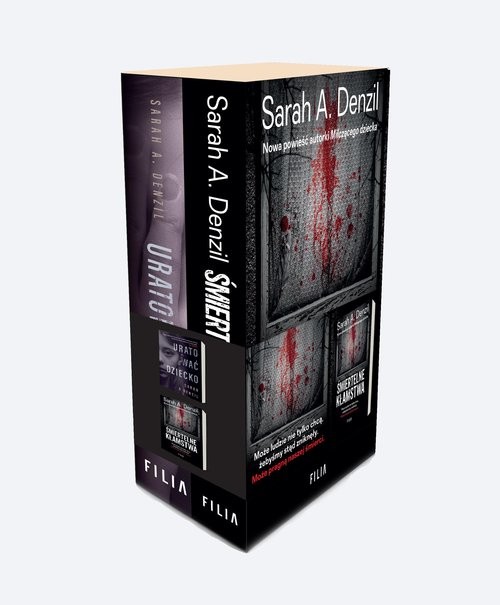 okładka Pakiet Uratować dziecko / Śmiertelne kłamstwa książka | Sarah A. Denzil