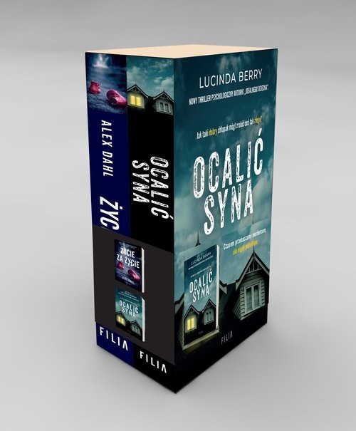 okładka Pakiet Ocalić syna / Życie za życie książka | Lucinda Berry, Alex Dahl