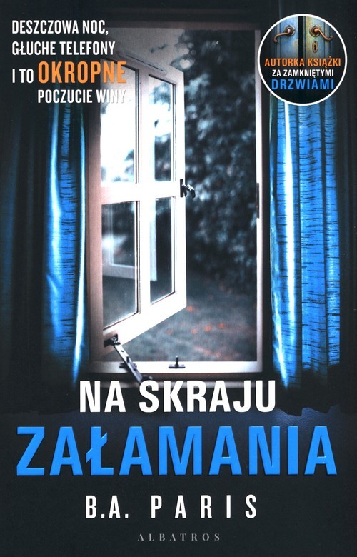 okładka Na skraju załamania książka | B.A. Paris