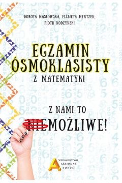 okładka Egzamin ósmoklasisty z matematyki książka