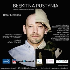 okładka Błękitna Pustynia audiobook | MP3 | Rafał Molenda