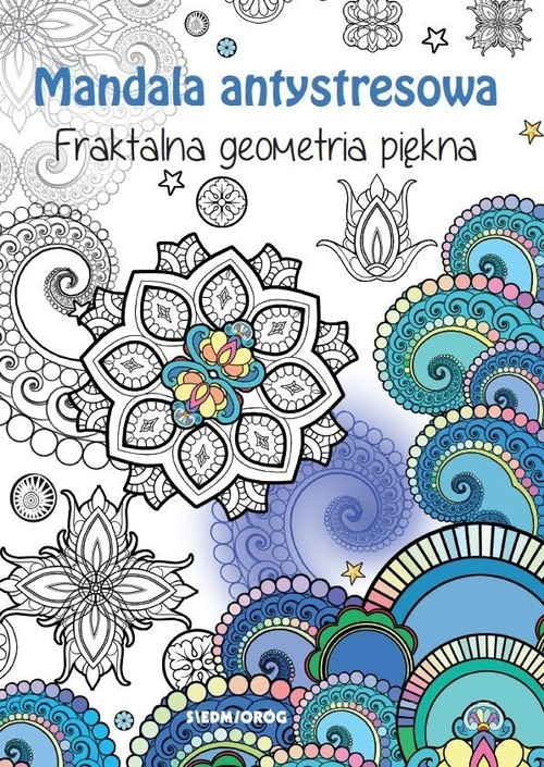 okładka Fraktalna geometria piękna Mandala antystresowa książka