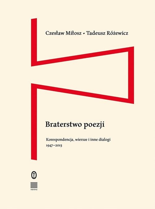 okładka Braterstwo poezji Korespondencja, wiersze i inne dialogi 1947–2013 książka | Czesław Miłosz, Tadeusz Różewicz