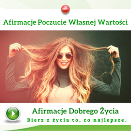 okładka Afirmacje. Poczucie własnej wartości audiobook | MP3 | Dondziłło Grzegorz