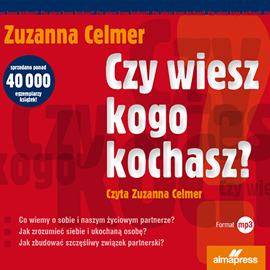 okładka Czy wiesz kogo kochasz? audiobook | MP3 | Zuzanna Celmer