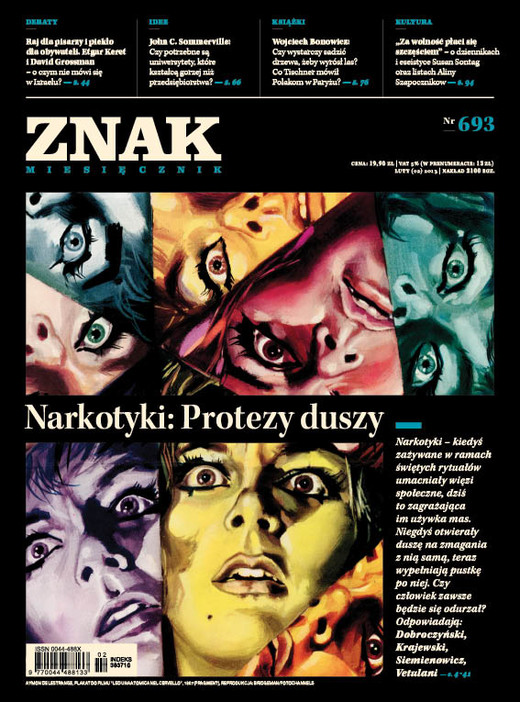 okładka ZNAK 693 2/2013: Narkotyki: protezy duszy książka
