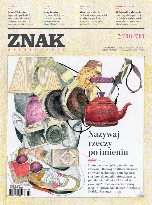 okładka ZNAK 710-711 7-8/2014: Nazywaj rzeczy po imieniu książka