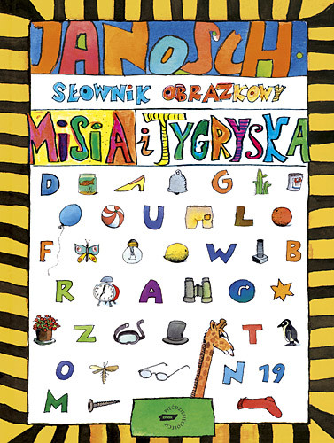 okładka Słownik obrazkowy Misia i Tygryska książka | Janosch