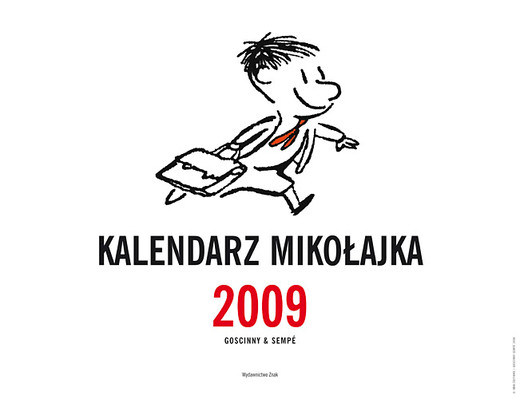 okładka Kalendarz Mikołajka 2009 książka | René Goscinny, Jean-Jacques Sempé