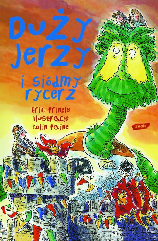 okładka Duży Jerzy i siódmy rycerz książka | Eric Pringle