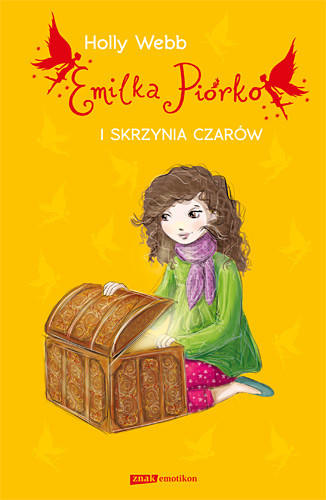 okładka Emilka Piórko i skrzynia czarów książka | Holly Webb