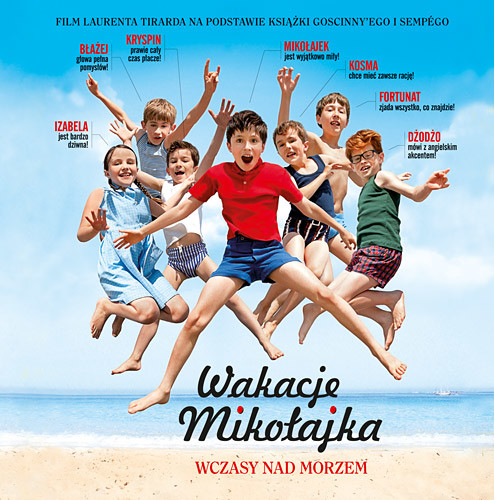 okładka Wakacje Mikołajka. Wczasy nad morzem książka | Opracowania Zbiorowe