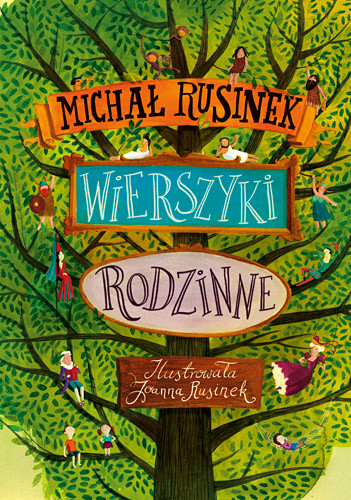 okładka Wierszyki rodzinne książka | Michał Rusinek