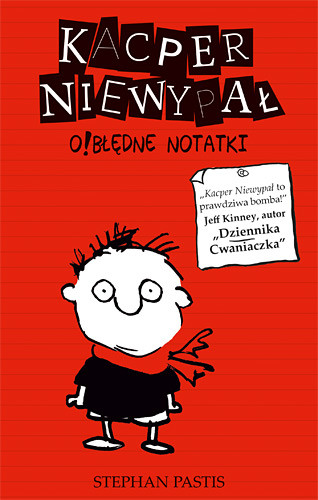 okładka Kacper Niewypał. O!błędne notatki książka | Stephan Pastis