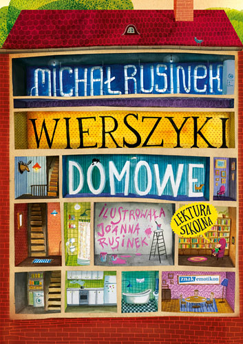 okładka Wierszyki domowe. Sześć i pół tuzinka wierszyków Rusinka książka | Michał Rusinek