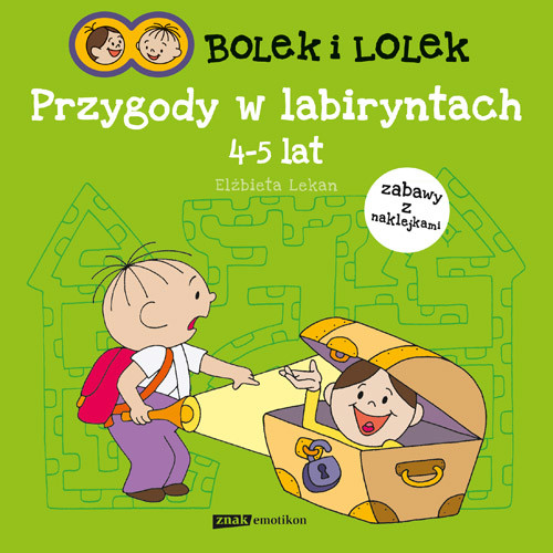 okładka Bolek i Lolek. Przygody w labiryntach książka | Elżbieta Lekan