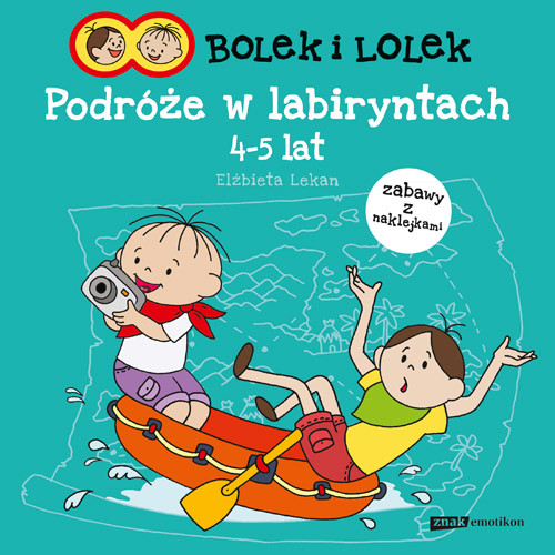 okładka Bolek i Lolek. Podróże w labiryntach książka | Elżbieta Lekan